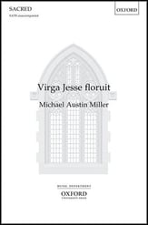 Virga Jesse Floruit SATB choral sheet music cover